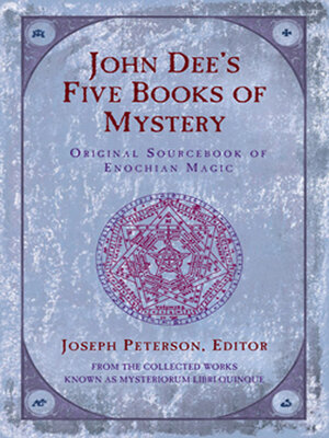 cover image of John Dee's Five Books of Mystery